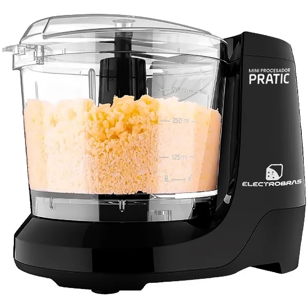 Mini Procesador de Alimentos ElectroBras Pratic EBMP-120 350 ml 127V ~ 60Hz - Negro