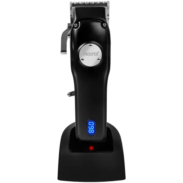MAQUINA  PROSPER P1907 HAIR CLIPPER RECARREGAVEL 2V PRETO
