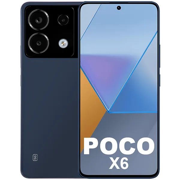 Smartphone Xiaomi POCO X6 5G NFC Dual SIM de 256GB/12GB RAM de 6.67" 64+8+2MP/16MP - Azul (Global)