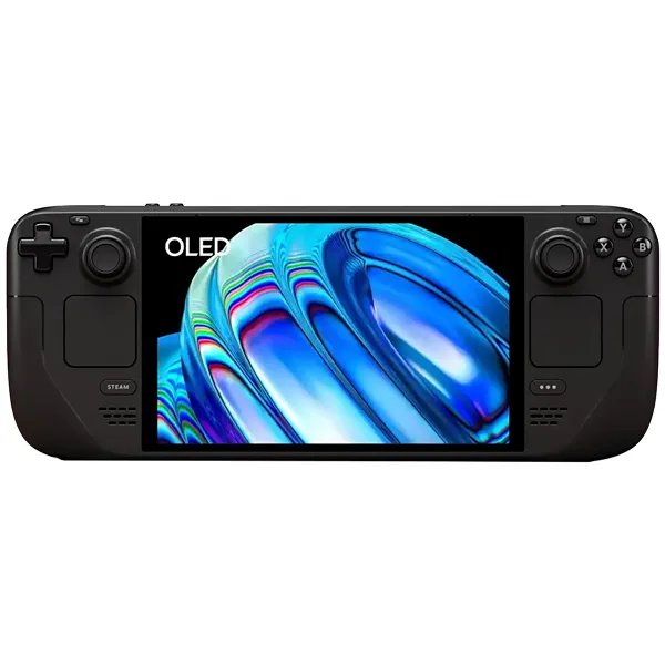 Console Portátil Valve Steam Deck OLED 1030 Wi-Fi/Bluetooth 7.4" com 512GB SSD - Preto