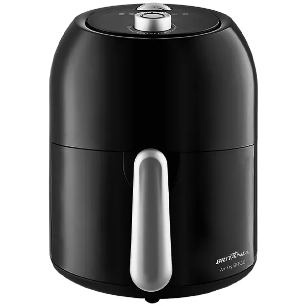 Freidora Eléctrica Britânia Air Fry BFR30 1.000 watts 3 Litros 110V ~ 60Hz - Negra/Plata