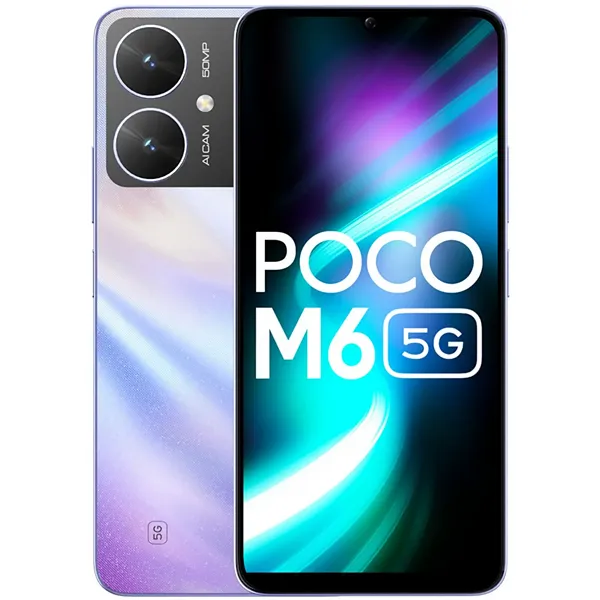 Smartphone Xiaomi POCO M6 5G Dual SIM de 128GB/4GB RAM de 6.74" 50MP/5MP - Orion Blue (India)