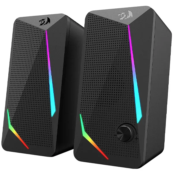Speaker Redragon GS510 Waltz 2 de 5 watts RMS con USB/Mini Jack 3.5 mm - Negro