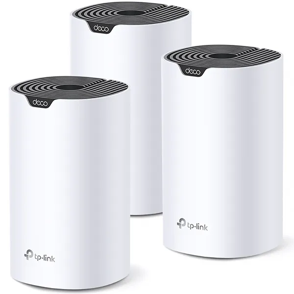 ROTEADOR TP-LINK DECO S7 (3-PACK) AC1900 1900MBPS WIFI ANATEL BRANCO