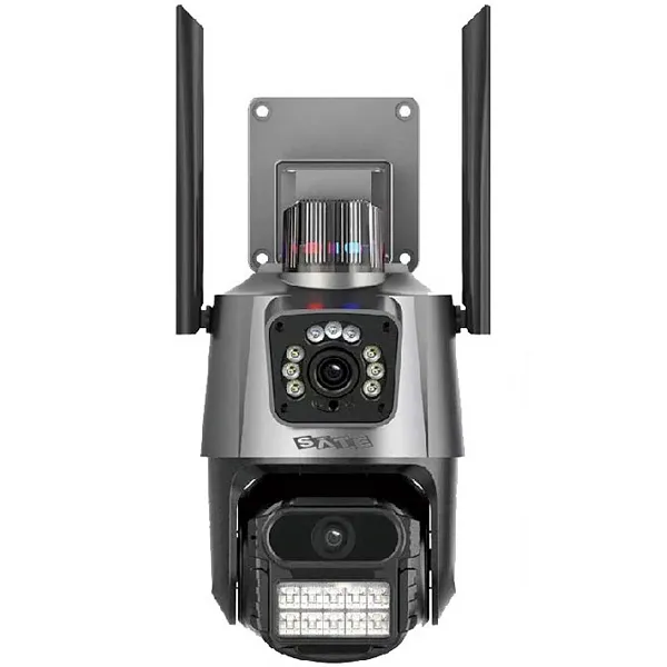 Cámara IP Satellite A-CAM009D HD con Wi-Fi - Negro/Gris
