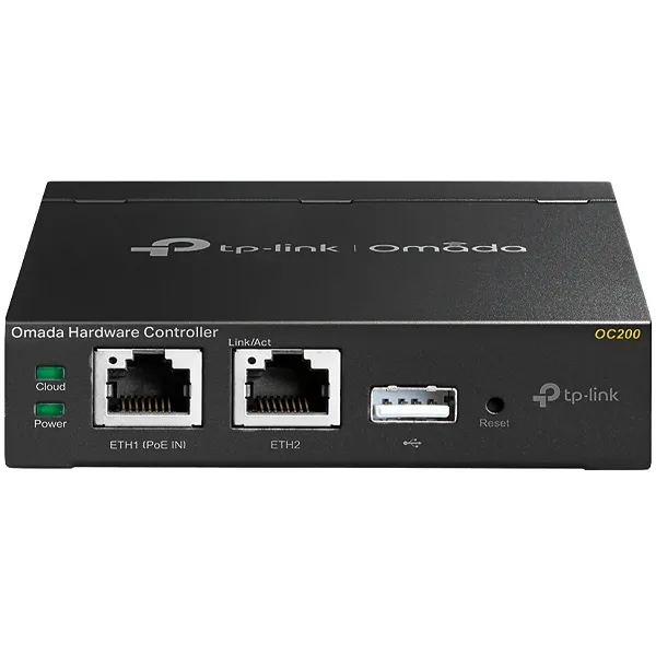 CONTROLADOR HARDWARE TP-LINK OMADA OC200 10/100MBPS ANATEL PRETO