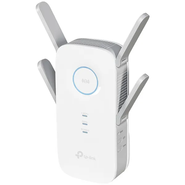 Extensor de Sinal Wi-Fi TP-Link AX1800 RE650 800 Mbps em 2.4GHz + 1.733 Mbps em 5GHz - Branco