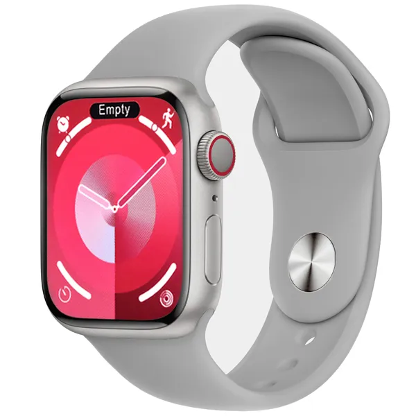 RELOGIO BLULORY GLIFO L9 MINI 41MM SMART WATCH CINZA