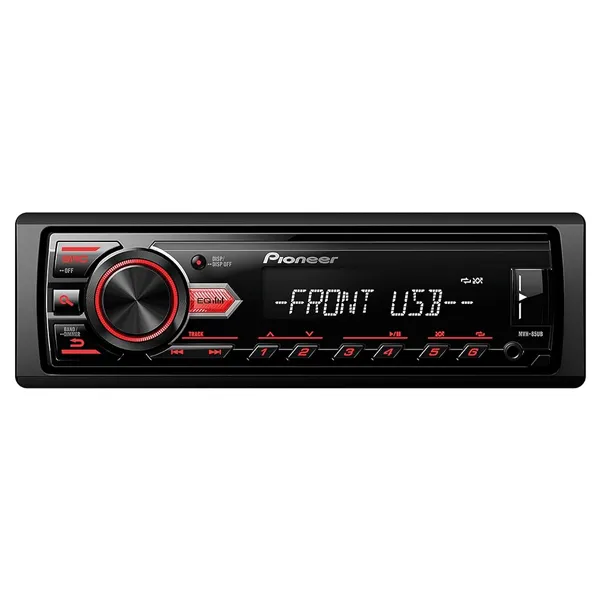 TOCA RADIO PIONEER MVH-85UB USB AUXILIAR ANDROID PRETO