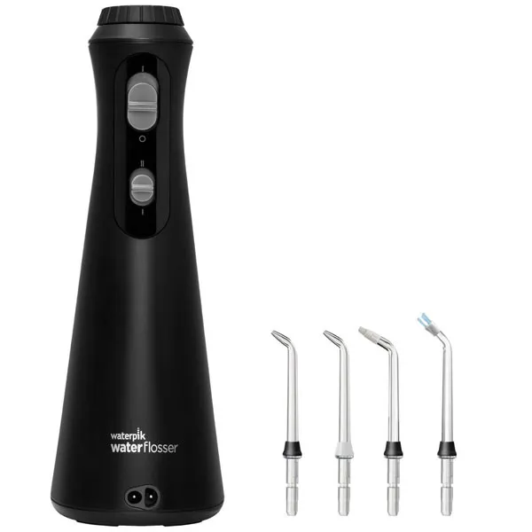 WATER PIK WATERFLOSSER WP-462W CORDLESS PLUS 207ML RECARREGAVEL PRETO