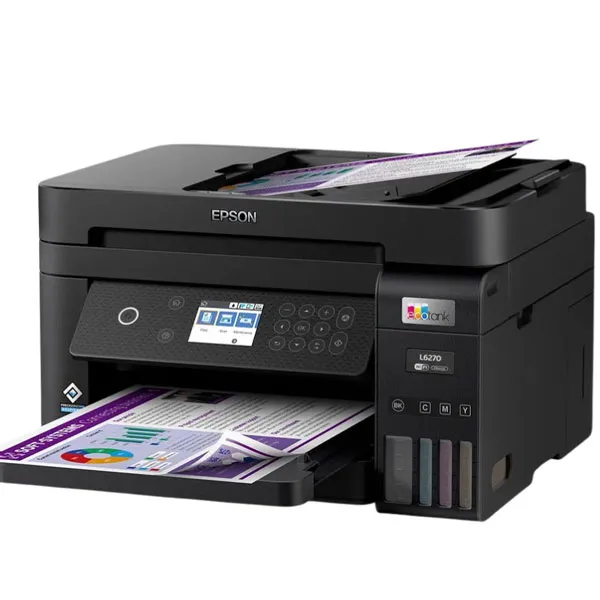 IMPRESSORA EPSON L6270 ECOTANK 3EM1 WIRELESS 2V PRETO SG