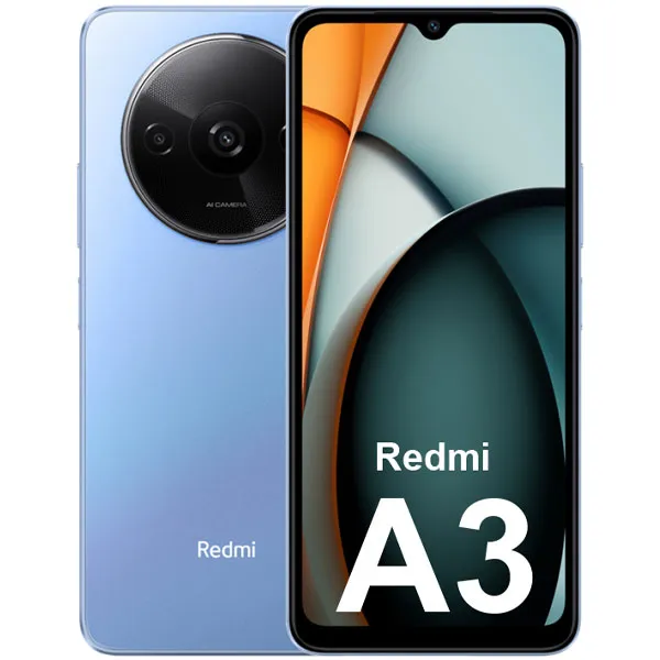 Smartphone Xiaomi Redmi A3 Dual SIM de 64GB/3GB RAM de 6.71" 8MP/5MP - Star Blue (Global)