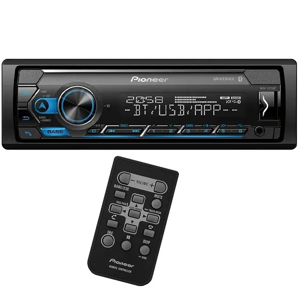 TOCA RADIO PIONEER MVH-S325BT BLUETOOTH USB AUXILIAR ANDROID PRETO