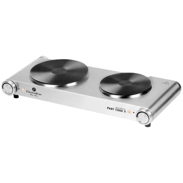 FOGAREIRO ELECTROBRAS EBPE-22 FAST COOK II 220V/50/60HZ SILVER