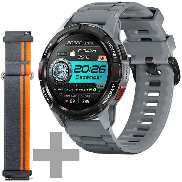 RELOGIO MIBRO (XIAOMI) WATCH GS ACTIVE XPAW016 SMART WATCH CINZA