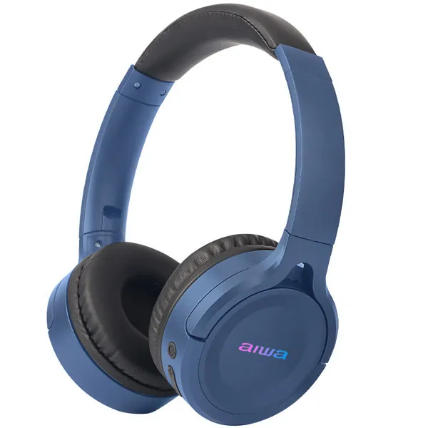 FONE BT *AIWA AW-K17U C/MICROFONE ARCO AZUL/PRETO