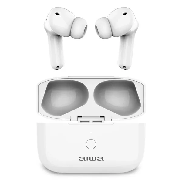 FONE BT *AIWA AWTWSR8W TWS EARBUDS C/MICROFONE BRANCO