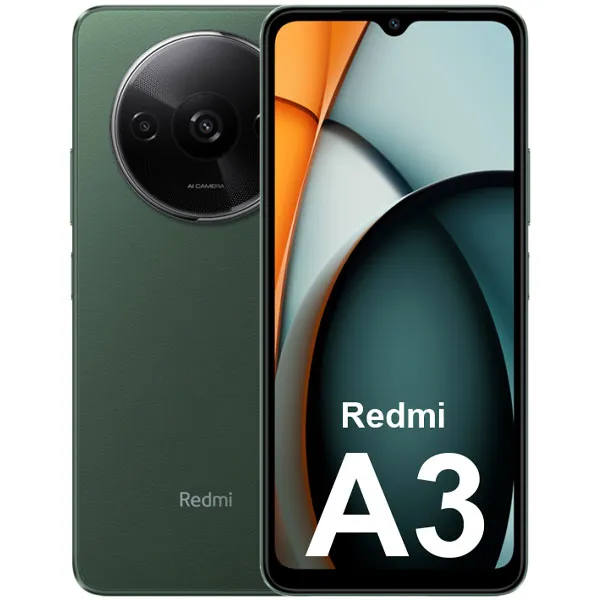 Smartphone Xiaomi Redmi A3 Dual SIM de 128GB/4GB RAM de 6.71" 8MP/5MP - Forest Green (Global)