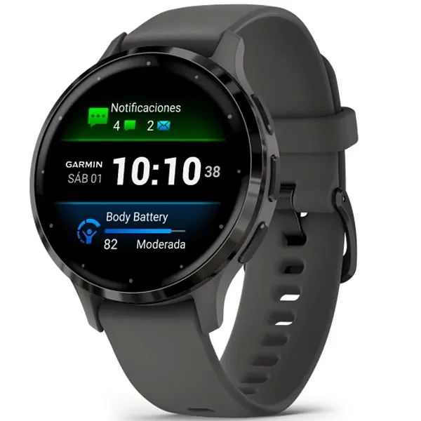 RELOGIO GARMIN VENU 3S SMART WATCH 010-02785-00 CINZA