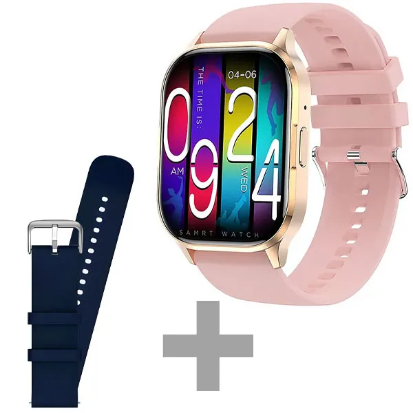 RELOGIO G-TIDE S3 PRO AMOLED SMART WATCH DOURADO/ROSA