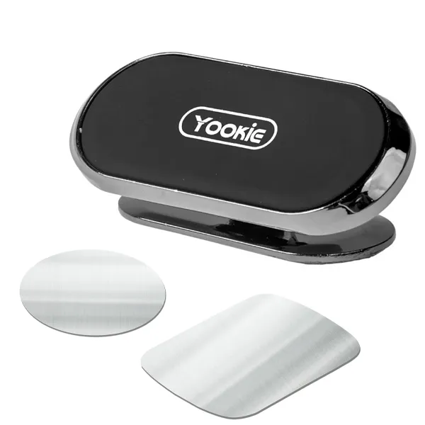 SUPORTE CEL YOOKIE MAGNETICO YC5 P/CARRO PRETO