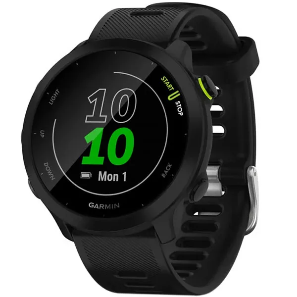 RELOGIO GARMIN FORERUNNER 55 SMART WATCH 010-02562-10 PRETO