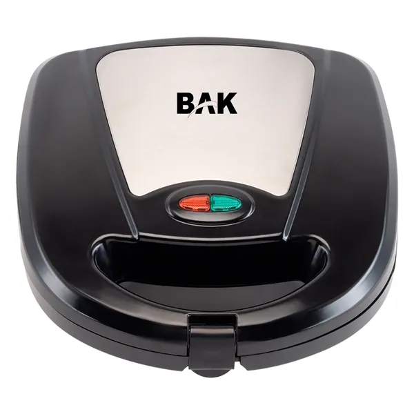 Sanduicheira BAK 3 en 1 BK-311 750 watts 110V ~ 50/60 Hz - Preto/Prata