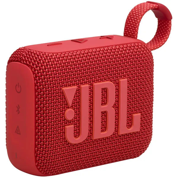 SPEAKER JBL GO 4 BLUETOOTH 4.2WATTS RED VERMELHO