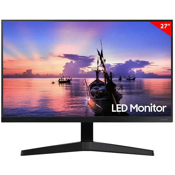 MONITOR SAMSUNG 27" F27T350FHN LED FULL HD HDMI VGA 2V PRETO