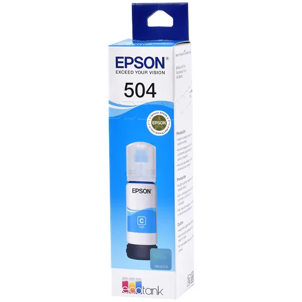TINTA P/IMPRESSORA EPSON T504 220 (C) AZUL