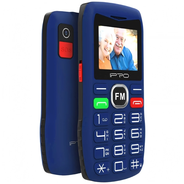 CEL IPRO F188 DUAL 1.8" AZUL/PRETO