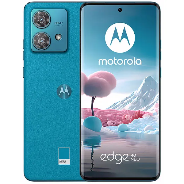 CEL MOTOROLA EDGE40 NEO 12GB+256GB 2307-1 1CH 6.55" 5G(LAT)50M/32M AZ