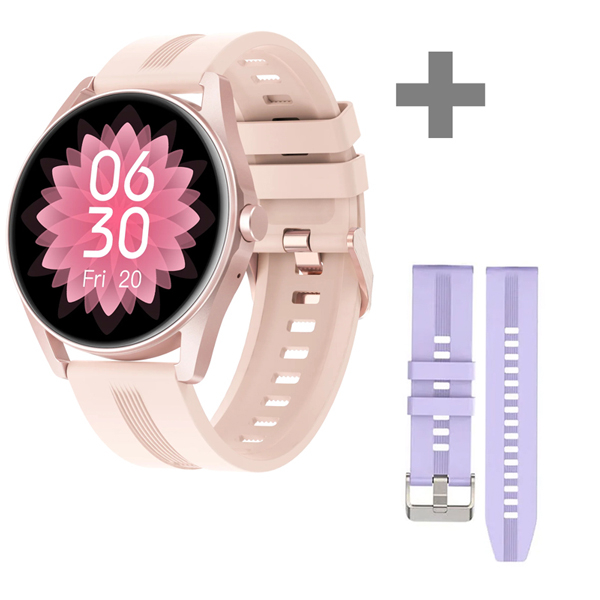 RELOGIO G-TIDE R3 SMART WATCH ROSA