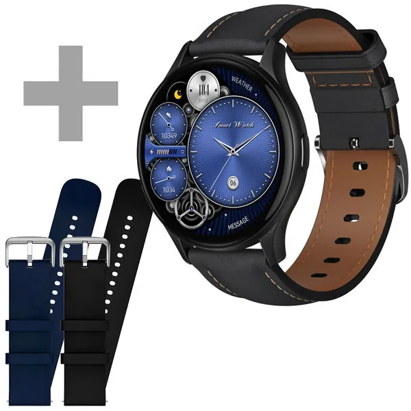RELOGIO G-TIDE R5 AMOLED SMART WATCH PRETO