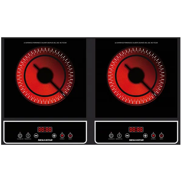 FOGAREIRO MEGASTAR ER582 INFRAVERMELHO 220V/50/60HZ PRETO