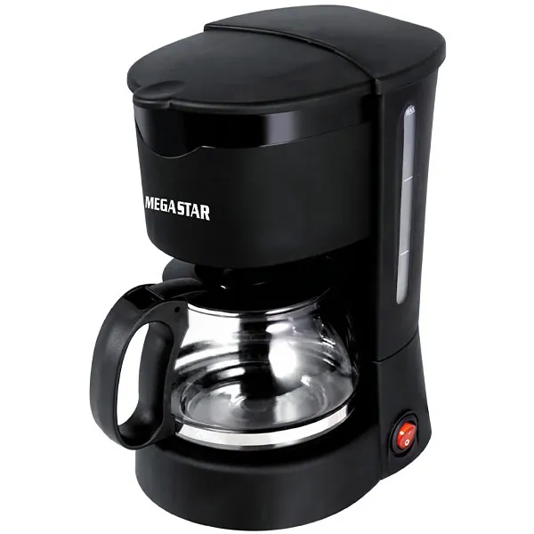 CAFETEIRA MEGASTAR CAF107 650WATTS 220V/50/60HZ PRETO