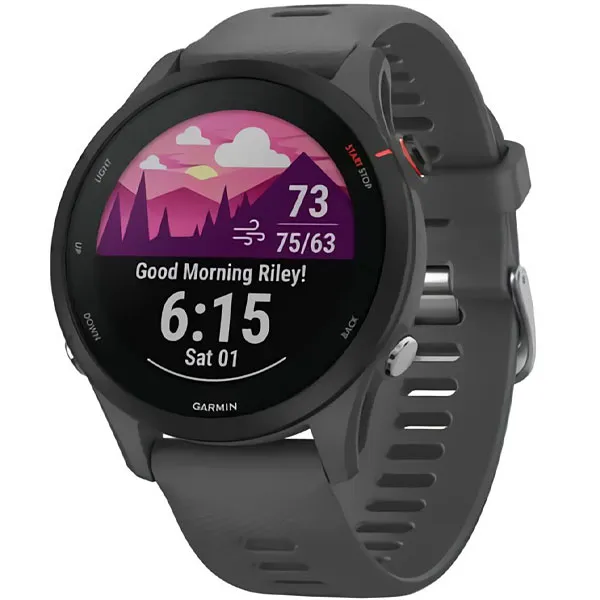 RELOGIO GARMIN FORERUNNER 255 SMART WATCH 010-02641-10 CINZA