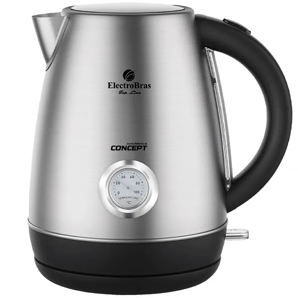 JARRA ELETRICA ELECTROBRAS EBJE-05 CONCEPT INOX 1.7L 220V/50/60 SIL/PR