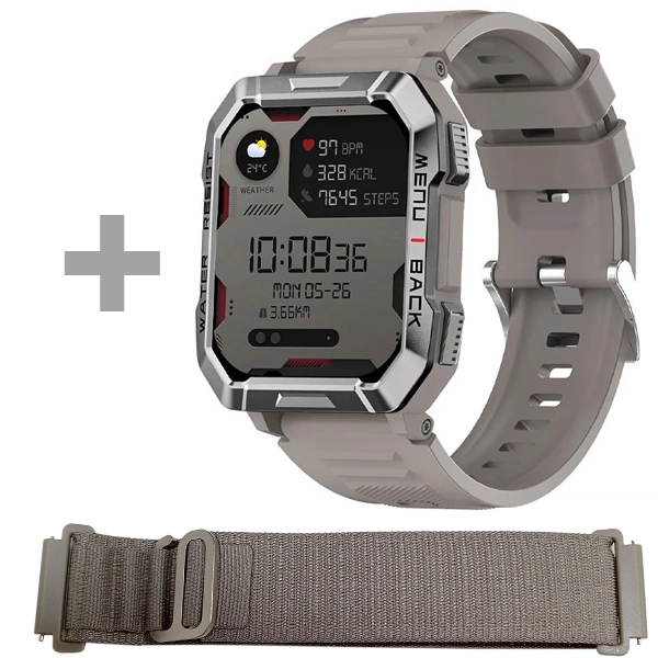 RELOGIO BLACKVIEW W60 SMART WATCH BEIGE