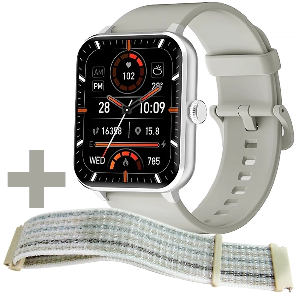 RELOGIO BLACKVIEW R50 SMART WATCH CINZA