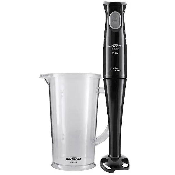 Mixer Britânia BMX350P 350 watts com Jarra de 1 litro 127V ~ 60Hz - Preto