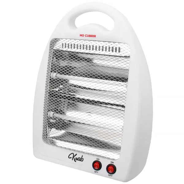 Calefactor Krab KBEP800 800 watts 127V ~ 60Hz - Blanco
