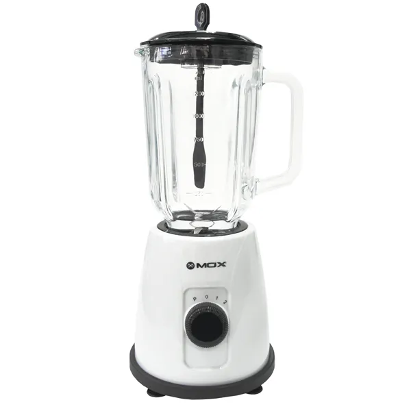 LIQUIDIFICADOR MOX MO-LC58 VIDRO 1.5LITROS 220V/50/60HZ BRANCO/PRETO