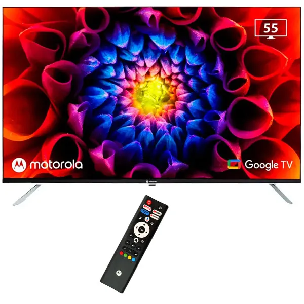 TV  MOTOROLA 55"55ULE11 SMART 4K ULTRA HD BLUETOOTH ANDRO/GOOGLE TV+CO