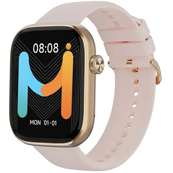 Smartwatch IMILAB imiki ST2 com Bluetooth - Dourado/Rosa