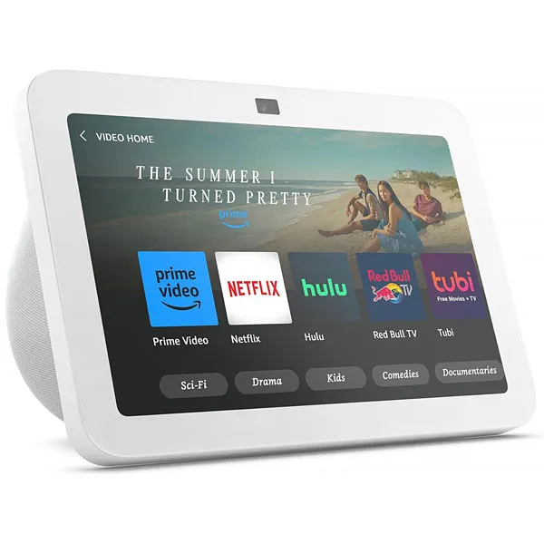 SMART SCREEN AMAZON ECHO SHOW 8 3GEN R85SD6 8.0" BLUETOOTH BRANCO