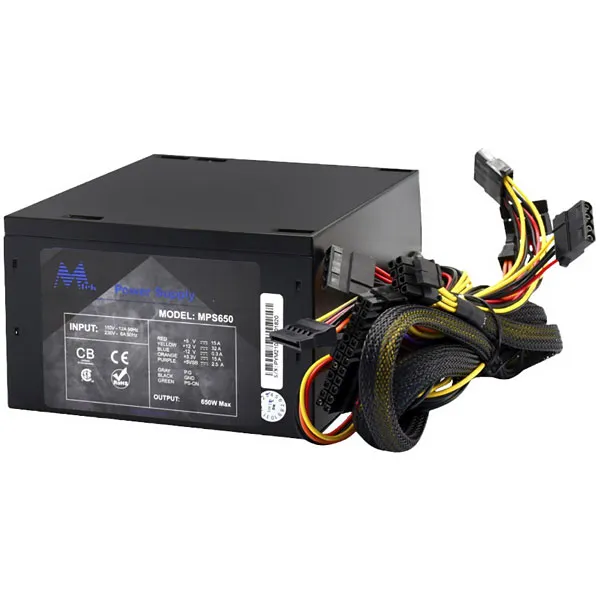 FONTE PC MTEK MPS-550 550WATTS PRETO