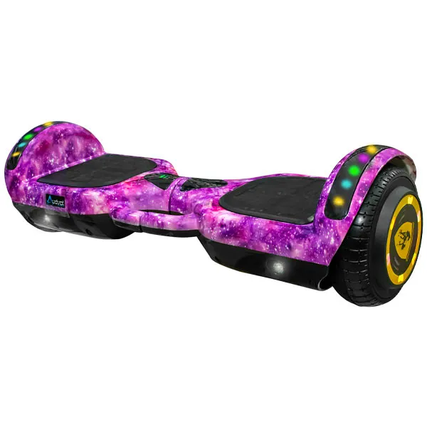 Scooter Elétrico Audisat 6.5" Bluetooth/Speaker/Bolsa - Roxo