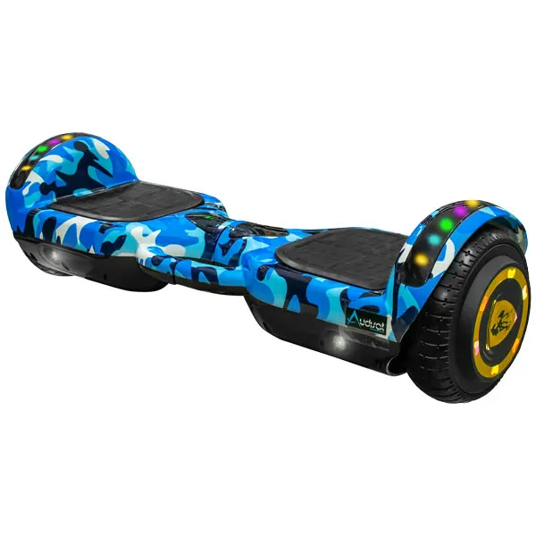 SCOOTER AUDISAT  6.5" BLUETOOTH LED SPEAKER+BOLSA CAMOUGLAGED BLUE SG
