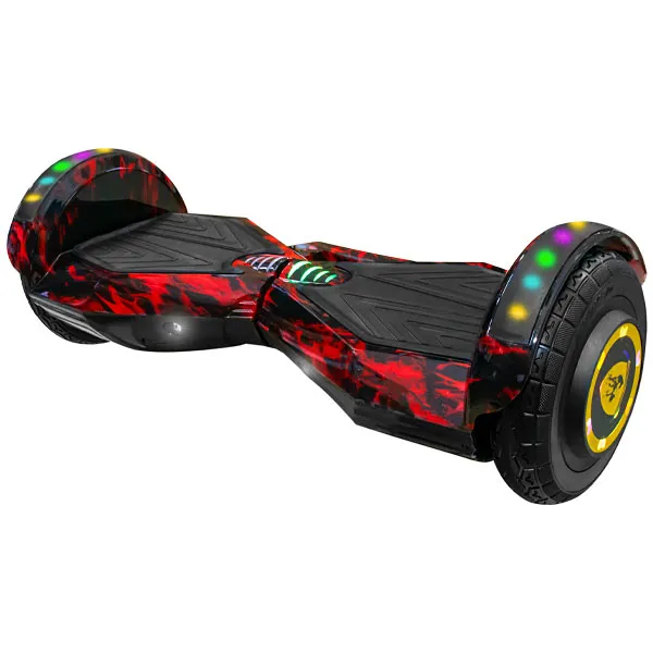 SCOOTER AUDISAT  8" BLUETOOTH LED SPEAKER+BOLSA RED FLAME SG